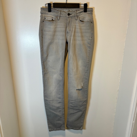 Calvin Klein Jeans Pants - Calvin Klein Jeans ultimate skinny jeans gray‎ women's size 28 X 32